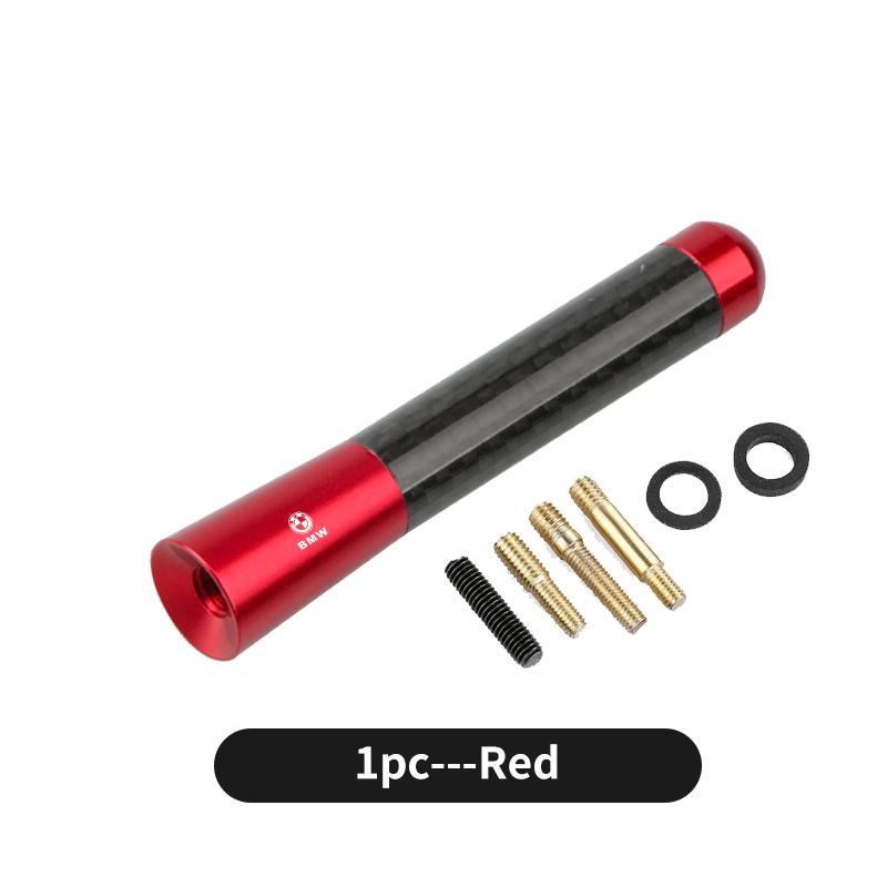 Carbon Fiber Car Short Antena Radio FM Metal Receive Accessories For BMW M Sport M2 M3 M4 M5 M6 E46 E90 E60 F10 F20 E87 X3 X6 pdcr06