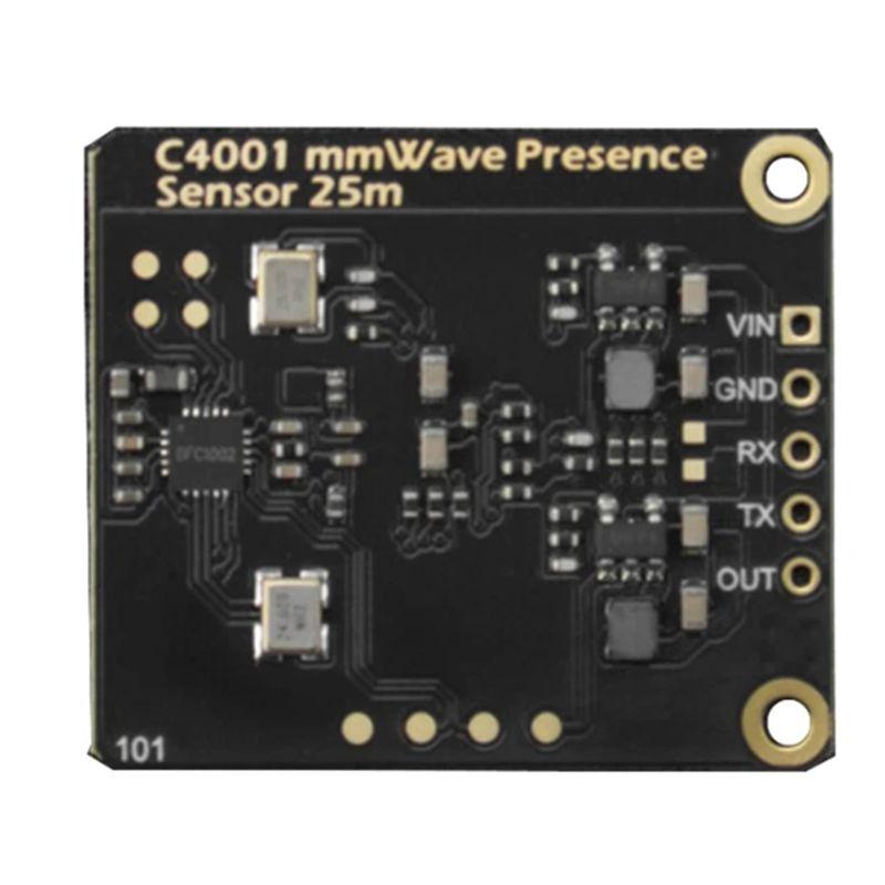 A84E-Mmwave C4001 24Ghz Sensor Human Presence Distance Velocity Detection Sensor Velocity Detection Sensor