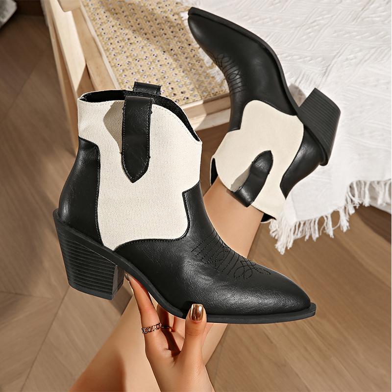 Женские ботильоны на высоком каблуке, массивные туфли с острым носком, новый зимний тренд 2025 года, ботинки «Челси», спортивная повседневная обувь, лодочки, зимние ботинки
