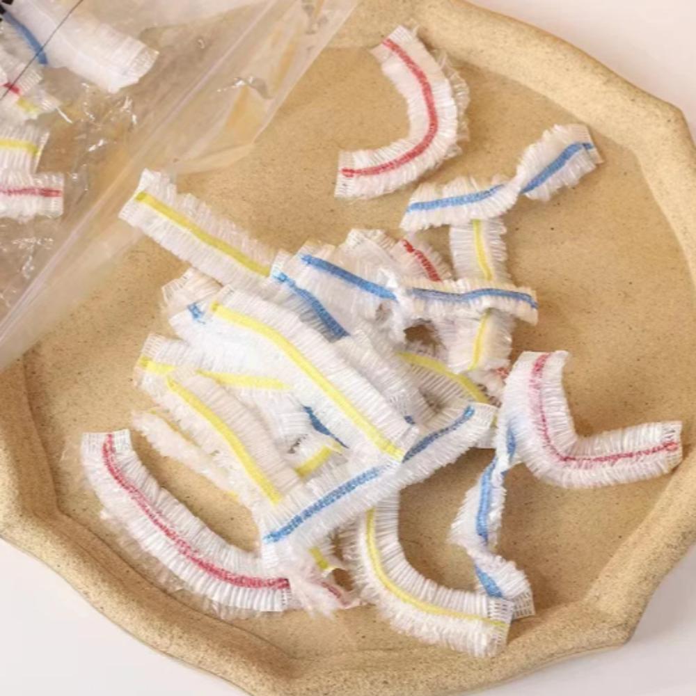 100/300/500pcs Food Grade Plastic Disposable Food Cover Cling Film Cover For Fruit Vegetable