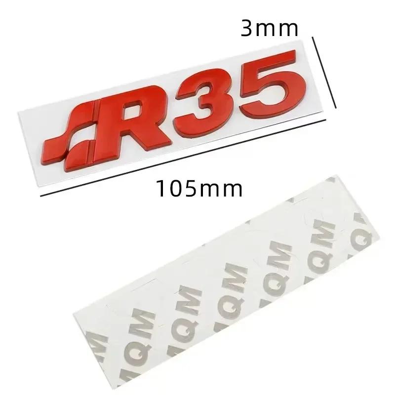 AABLE1 3D Металлическая наклейка-эмблема на задний багажник R32 R35 R36 Для VW SR32 SR35 SR36 Volkswagen Golf MK4 Passat Tiguan