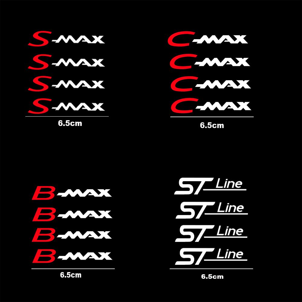 OVCN5 4 шт. Наклейка на кузов автомобиля Для Ford SMAX BMAX CMAX Автоаксессуары wlfx8