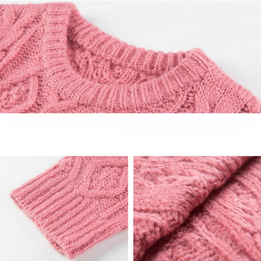 Autumn Winter Sweaters Women Clothing New Korean Solid Sweater for Women Midi-Long Pullover Loose Fit Top for Women