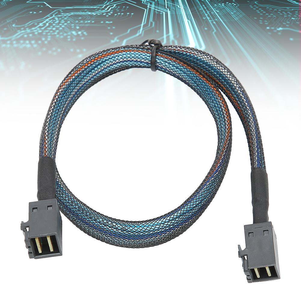 Кабель-адаптер Кабель для передачи данных SFF-8643 на SFF8643 H0106 Серверный Встроенный Mini SAS HD36P Нейлон