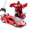 Remote Control Car Robot - Transformers - 2 In 1 - Red - Unisex - 3 Years and Up