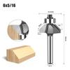 45 Degree Chamfer Router Bit 1/4inch 6mm Shank Edge Forming Bevel Woodworking Milling Cutter for Wood Bits