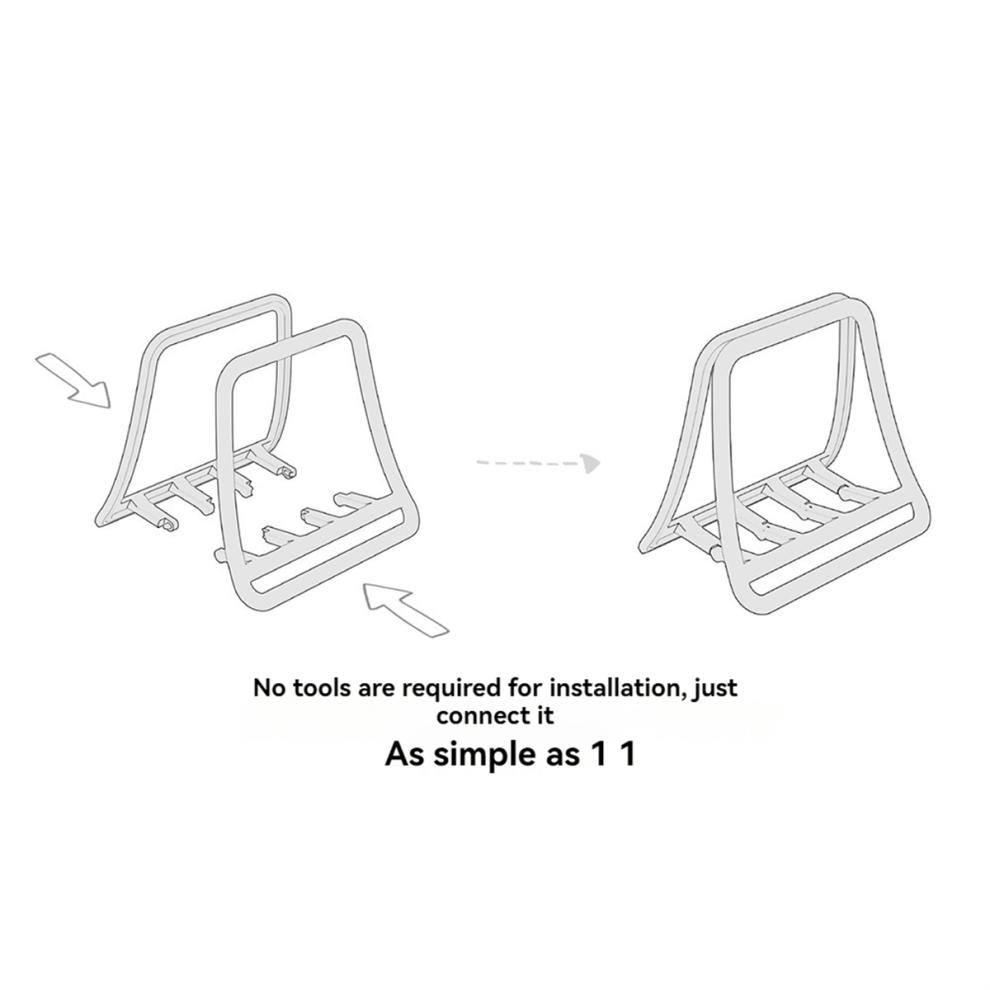Adjustable Vertical Laptop Stand - Notebook & Tablet Holder Black