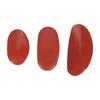 3Pcs Pottery Clay Ribs Red Different Sizes Soft Durable Rubber Portable Ceramic Pottery Ribs for