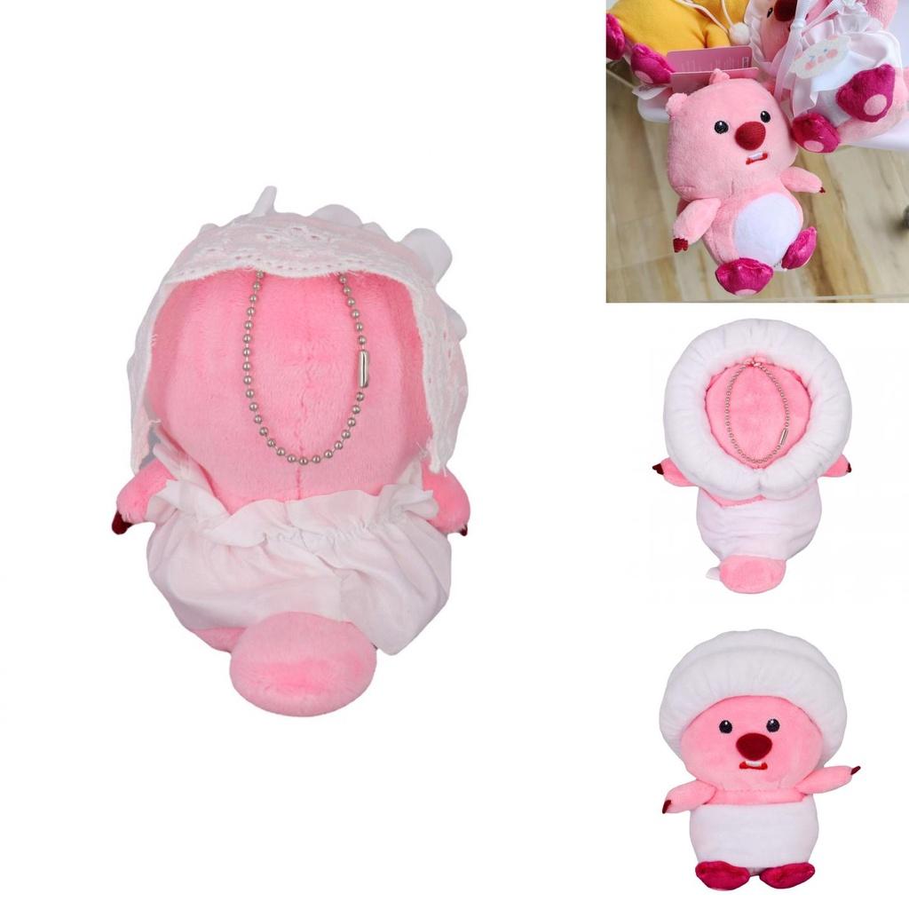 Мягкая обнимательная петлевая плюшевая игрушка-подвеска-брелок Пороро Пингвиненок Рождество Подарок для девочки