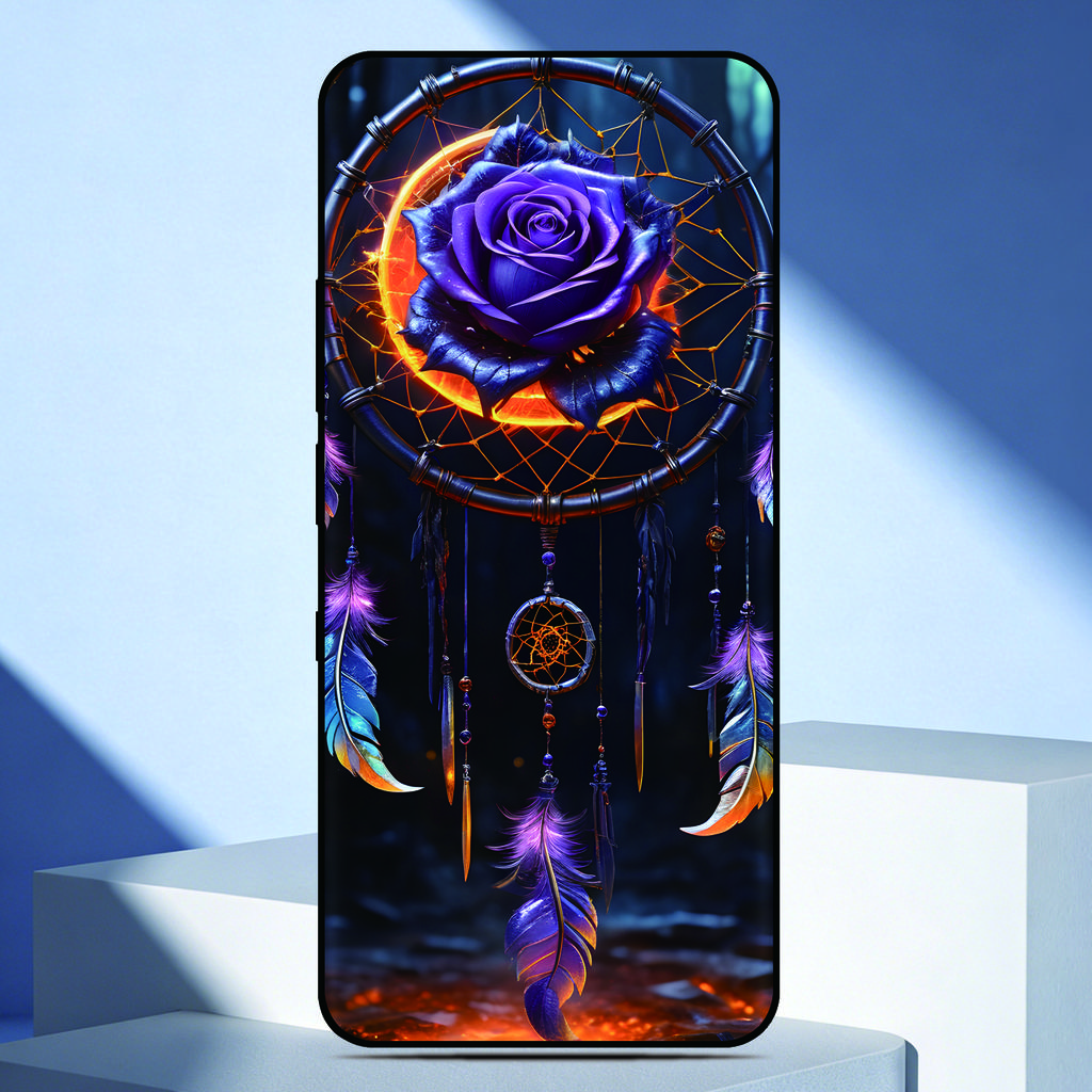 Rose Dream Catcher Phone Case For Motorola Moto G86 Power 5G Painted Back Cover For Moto G75 TPU Soft Fundas Customized Photo
