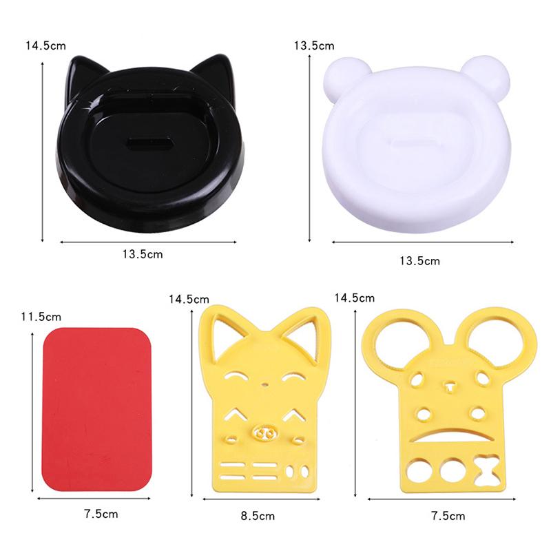 5 шт. в упаковке, милый мультфильм, дети, бенто, суши, нори, рис, форма, нож для украшения, бенто-машина, сэндвич-инструменты для самостоятельного приготовления, кухонные принадлежности