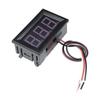 1piece DC 0-30V 0-100V 3-Wire MINI Voltmeter 0.56in LED Digital Voltage Meter Panel Monitor Tester