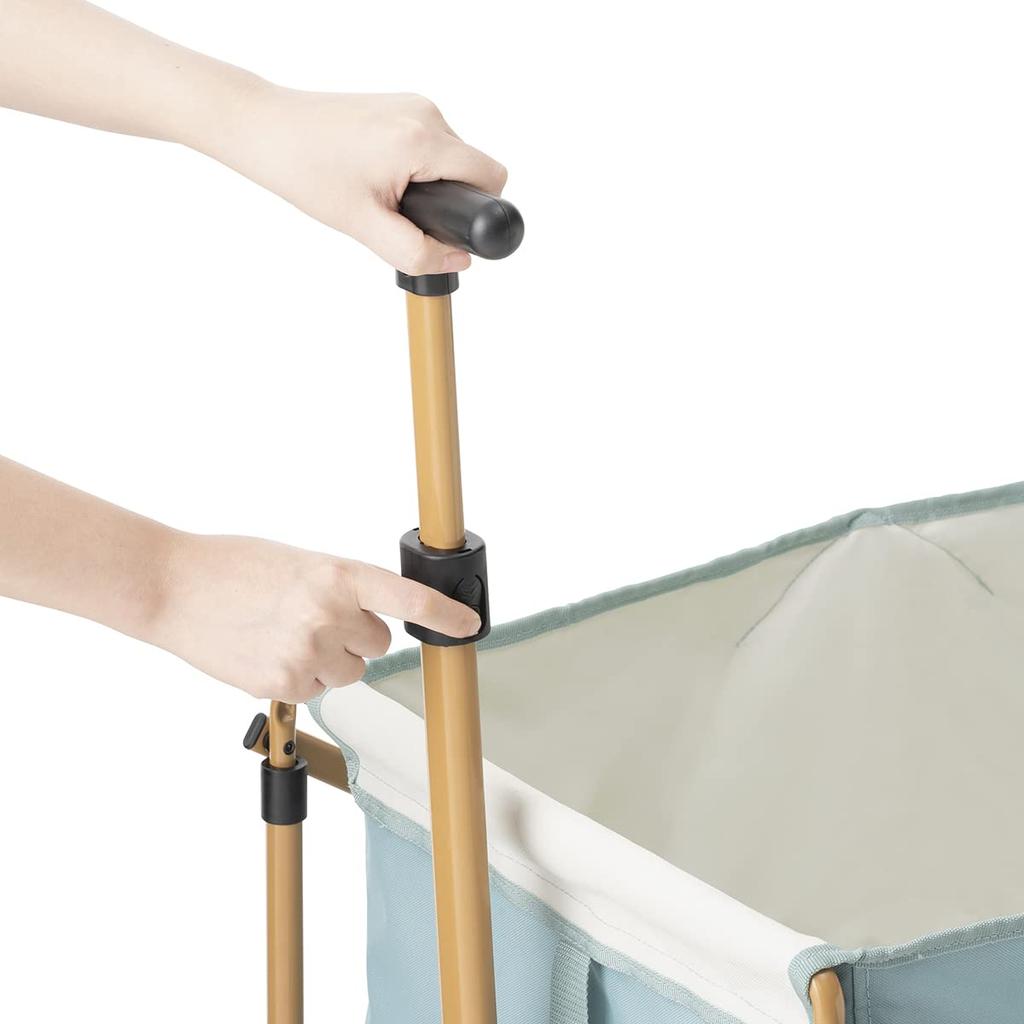 LOGOS Life Washable Carry 84720732 Ширина 84 x Глубина 53 x Высота 55 см Уличный фургончик Моющийся Кемпинг (Красочные логотипы) (Светло-синий) (Прибл.)