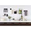 Yamazaki Magnetic Kitchen Paper Holder Black, Tower 7128 (W6 x D5.2 x H24.5cm)