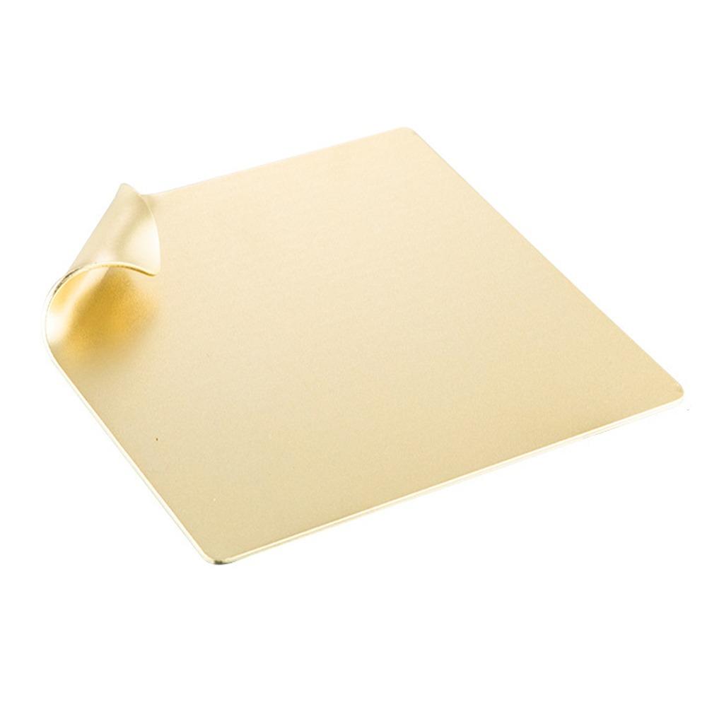 Aluminum Alloy Dessert Cake Plate Rust-proof Rolled Hem Design Dining Plate Serving Platter Bread Tray Jewelry Display Tray