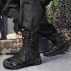 Мужские ботинки с высоким голенищем, уличная обувь для тренировок в пустыне, новые тактические ботинки, модные повседневные спортивные ботинки для мужчин, нескользящие походные ботинки, боты