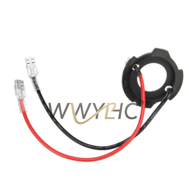 2 Pcs H7 LED Headlight Bulb Base Holder Retainer Headlamp Socket Adapter For Golf 5 MK5