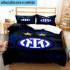 3pcs F.C. Internazionale Milano Printed Bedding Set Duvet Cover Closure Includes 1 Duvet Cover & 2 Pillowcases Bedding Sets Home Decor Gifts