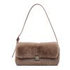 Versatile Hand Carrying Baguette Bag Women's Autumn New High-end Texture Simple Casual Shoulder Armpit Bag