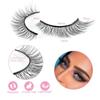 Soft Fake Eyelashes Natural Short Lashes False Eyelashes Cat Eye Look Manga Lashes