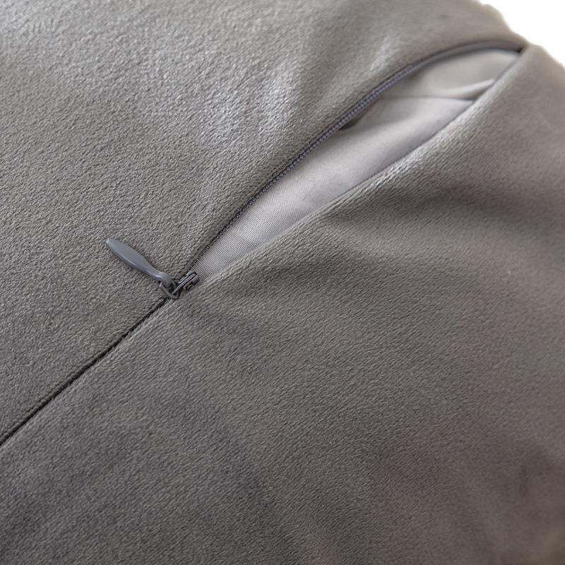 Твердый квадратный чехол для подушки, чехол для подушки 43x43 см, флокированная подушка для дивана, наволочка для сиденья, автомобильного кресла, домашний текстиль, декоративный