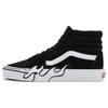 Sk8-Hi Flame - Black Unisex Sneakers White VN0005UJBZW