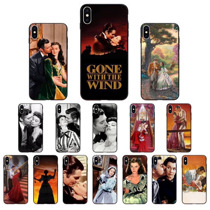 Yinuoda Чехол-бампер для телефона 'Унесенные ветром' для iPhone 11 pro XS MAX 8 7 6 6S Plus X 5 5S SE XR SE2020
