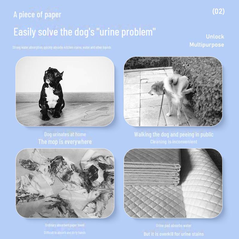 Подгузник для плюшевых собак: Одноразовая, впитывающая пеленка для домашних животных для сбора мочи
