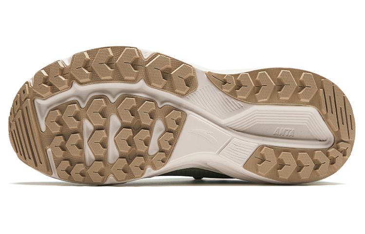 Women's Sneakers Anta Treading On Green Cushioning Abrasion Resistant Breathable Cushioning Abrasion