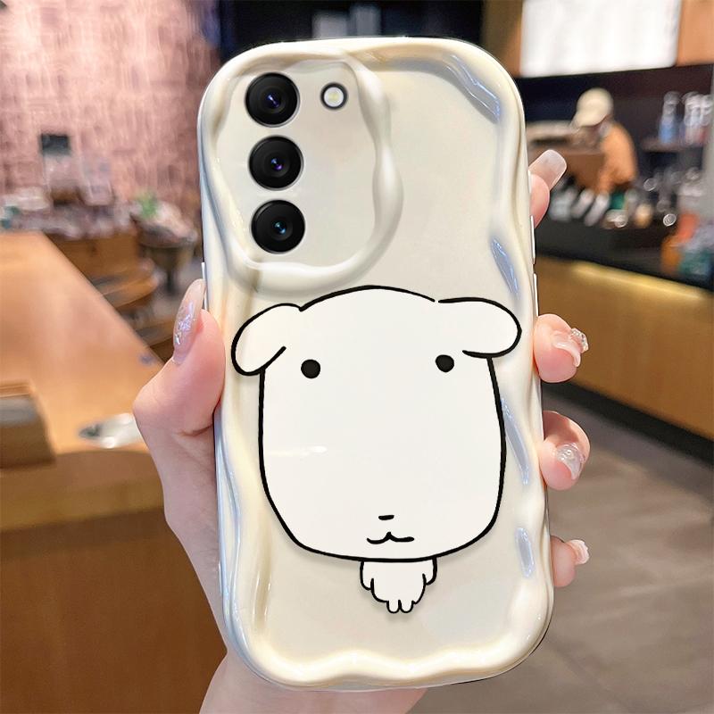 Minimalist Ganadi Dog Case for Samsung Galaxy S26 S25 S24 Plus S23 Ultra S22 S21 S20 FE A73 A71 4G A57 A56 A55 A54 5G A53 Cover