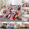 Кпоп Одеяло Twice Женская группа Мода Принтованное Фланелевое Одеяло Подарок Диван Офис Кровать Теплое Одеяло Спальня для Девочек Покрывало
