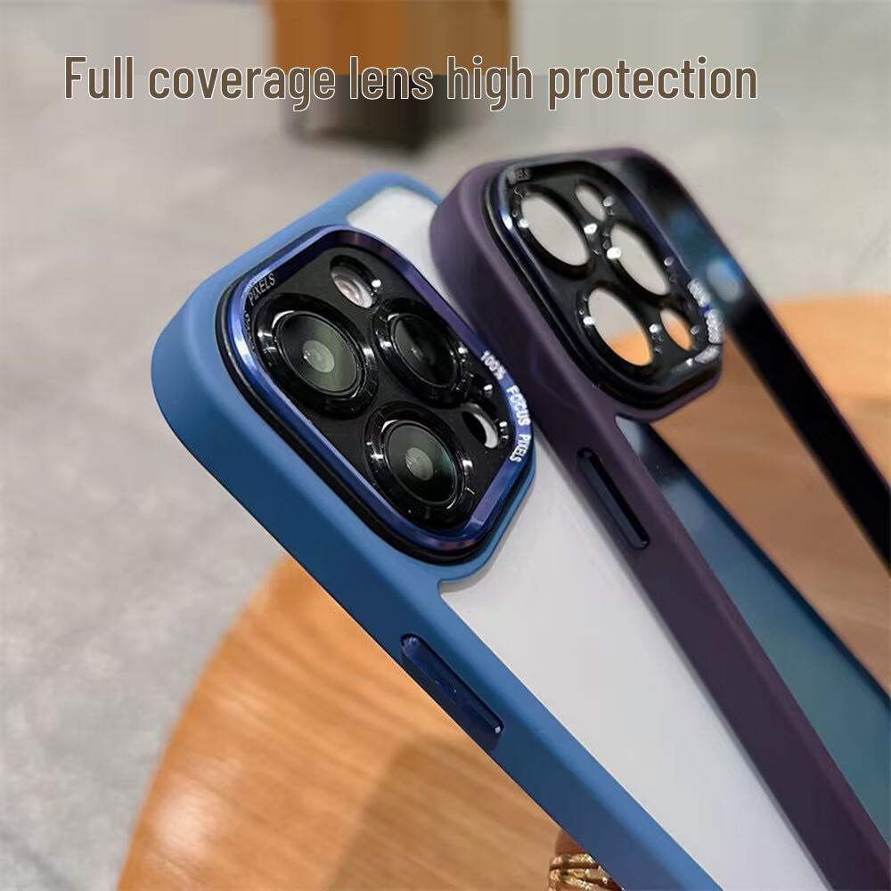 Премиальный металлический чехол для объектива для iPhone 17 Pro Max - Прозрачный, Защитный чехол с полным покрытием для Apple 16