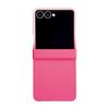 Для Samsung Galaxy Z Flip 7 6 5 4 3 Zflip7 Z Flip6 Flip5 Flip4 Flip3 Чехол для складного телефона конфетного цвета, противоударный, покрытие из жидкой кожи