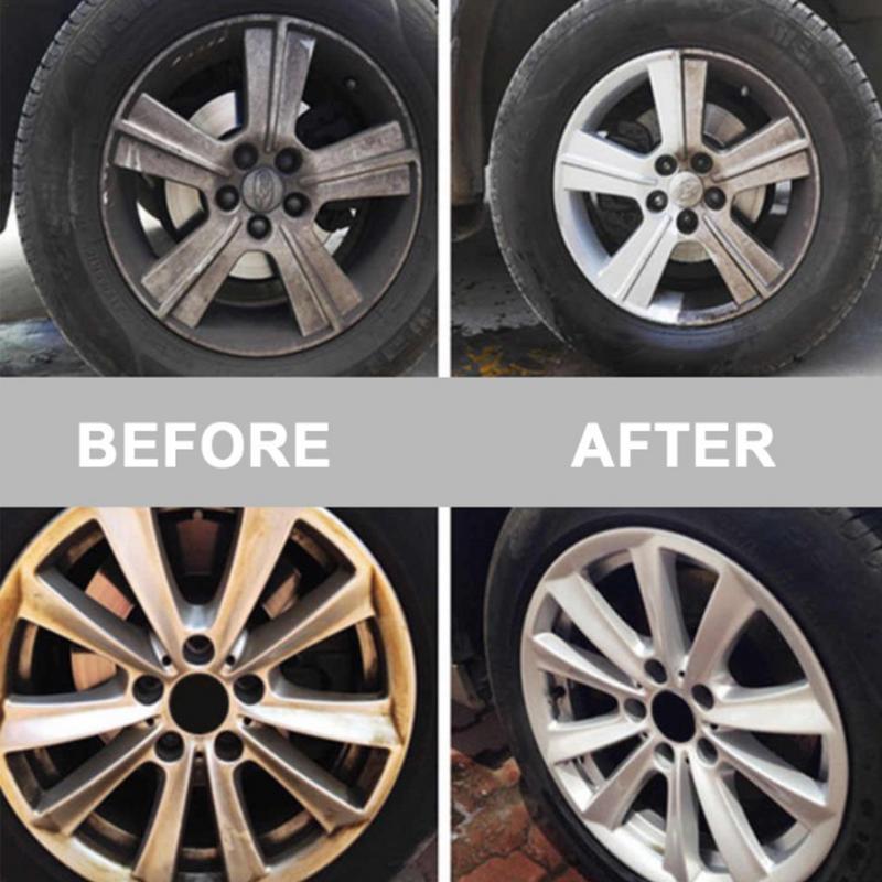 Очиститель ржавчины и грязи ступицы колеса, спрей для удаления оксидного слоя, очиститель для автомобиля, многоцелевой спрей для удаления ржавчины с металлической поверхности