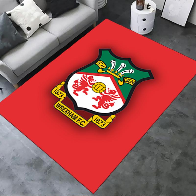Новый ковер Wrexham AFC 2025 для гостиной, спальни, дома, декора дивана, Детский нескользящий коврик
