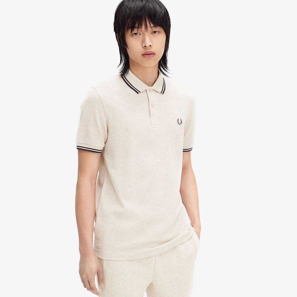 Fred Perry [M3600] Рубашка Fred Perry с двумя воротниками (W50) Afpm2433600-W50