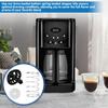 2-Pack Spring Plug Replacement Set for Cuisinart Coffee Maker - Compatible with DCC-1200 Series Preparation Basket Repair Parts Coffee Machine Access