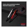 Механический карандаш Rotring 500 0,5 мм Ярко-красный 2218726 Металлическая рукоятка Легкий корпус из смолы Низкий центр тяжести Стабильное письмо Комфортный для длительного использования