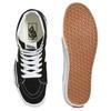 Vans Sk8 Перестановка Удобные Мягкие Высокие Кеды для Скейтбординга Мужские Кроссовки Черные VN000CRMBA2
