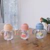 Outdoor Travel Cute Cartoon Portable Straw Drinkware Water Bottle Drinking Bottles Water Cup