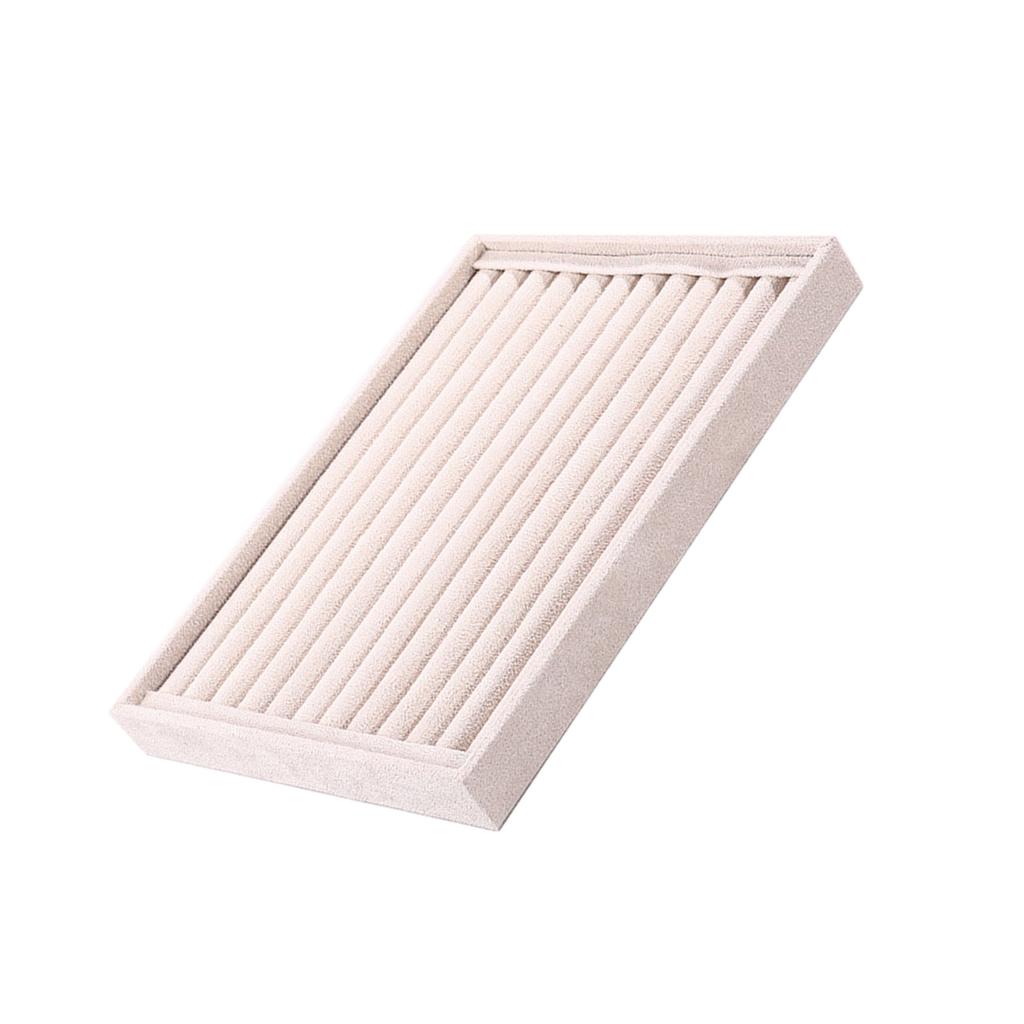 Velvets Jewelry Organizer Earrings Bracelets Necklaces Rings Display Stand Elegant Showcase Tray for Accessories