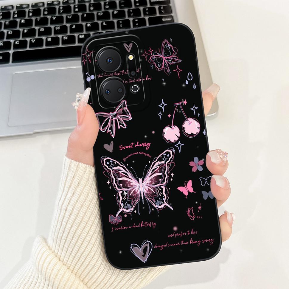 Роскошный painted чехол для Honor X7a 4G Case 2023 Силиконовый мягкий Fundas Чехол для телефона для Honor X7A X 7a HonorX7a Coque Capa