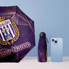 Anderlecht FC Manual Five Fold 8 Rib Umbrella Support Custom Text, Lightweight Travel Umbrella