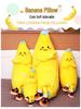 Large Plush Banana Man Doll - Cute Sleeping Pillow Toy