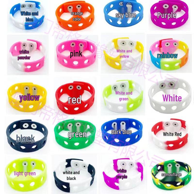 Silicone Porous Hole Wristband Bracelet