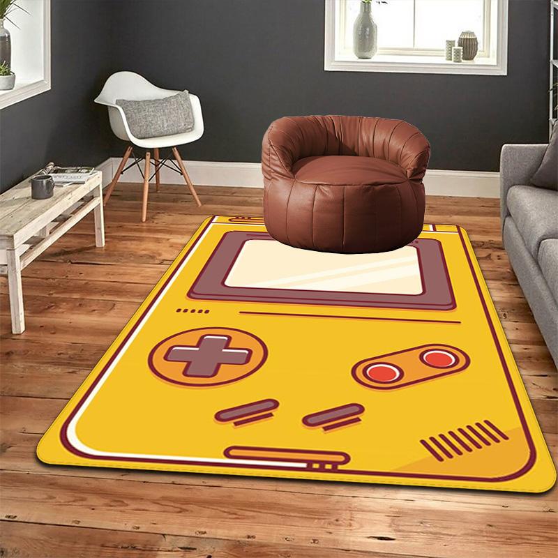 Game console Rug Floor Mat for Living Room or Bedroom Soft and Comfortable Carpet a Gift for Birthday and Holiday.ZFF0913440