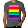 1977 Gay Pride Flag TShirt Casual Loose Fit Short Sleeve TShirt