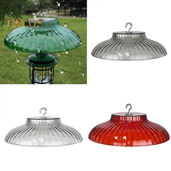 Пластиковый защитный купол для подвесной кормушки для птиц, водонепроницаемая кормушка для колибри, защита от дождя, перегородка для белок для улицы