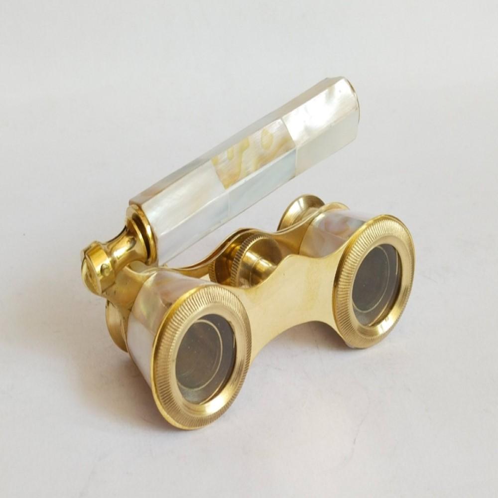 Opera Glasses with Mother of Pearl – Nautical Binocular Spyglasses, 10 Cm