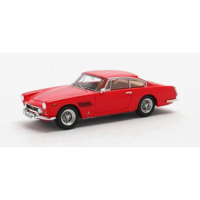 Miniatures montées - Ferrari 250 GT/E 2+2 Coupe Pininfarina Rouge 1960 1/43 Matrix